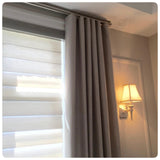 HFStudio Metallica Linen Designer Drapery Collection.