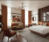 Modern Retro style,Home interior.
Living room ,Dining room,Bedroom, Hotel, Airbnb, Boutique hotel, Hospitality space