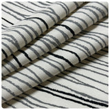 100% cotton fabric with vertical stripes