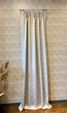 Reverie Cotton Satin Designer Drapery Panels.