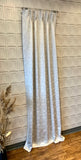 Reverie Cotton Satin Designer Drapery Panels.