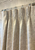 Reverie Cotton Satin Designer Drapery Panels.