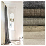 VIBE Faux Tussah Silk Designer Drapery Panels.