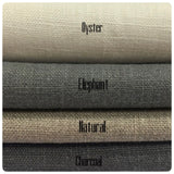 Prague 100% Linen Drapery panels in 9 colors.