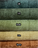 Rockwater Chenille Velvet Fabric by the yard.