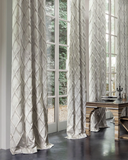 Jacquard Bryant Park Chess Drapery Panels.