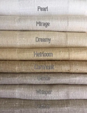 Pembrook Faux Tussah Silk drapery fabric by the yard. 38 colors.