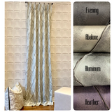 Jacquard Bryant Park Chess Drapery Panels.