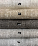 Atelier Textured Weave Raw Faux Silk Drapery Panels.