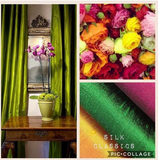 Pure Dupioni 100% Silk Fabric.