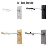 Slimline Channel Rods for Ripple Fold and Pleated Drapery. Modern Ripple fold curtain rods available in 5 colors. Ceiling and Wall mount.