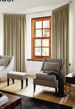 Traditional Designer Drapery Rods in 6.5ft, 8.5ft, 16ft .Diameter 1-1/8". Wall Mount.