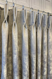Manhattan Drapery Collection. Modern Luxury Metallic Cotton Drapery panels. Made in Canada.