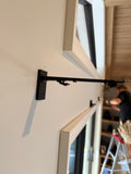 Designer Double Channel Curtain Rod - 1 1/8" Modern Wall Mount Drapery Track System (5 Finishes)