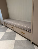 Custom-Made Velvet Bench Cushions. Canadian-Made & Designer Quality
