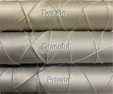 Trencadis Custom Ripple Fold Drapery Collection. Custom-made luxury. Limited edition.