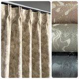 Carrara Marble Designer Drapery Collection.