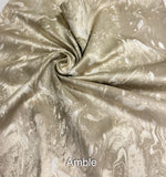 Carrara Marble Designer Drapery Collection.