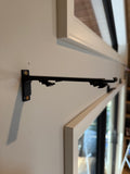 Designer Double Channel Curtain Rod - 1 1/8" Modern Wall Mount Drapery Track System (5 Finishes)