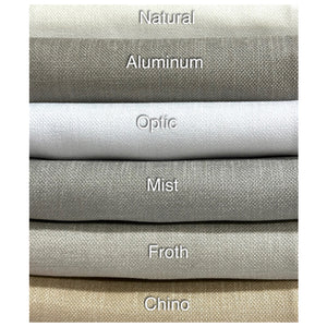 Metallica Linen Fabric Samples