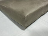 Custom Bench Cushions: Dolce Faux Suede Performance Fabric (Window Seat, Mudroom, Hallway)