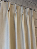 Luxury Custom Bouclé Drapery Panels. Made-to-Order Textured Curtains. Made in Canada