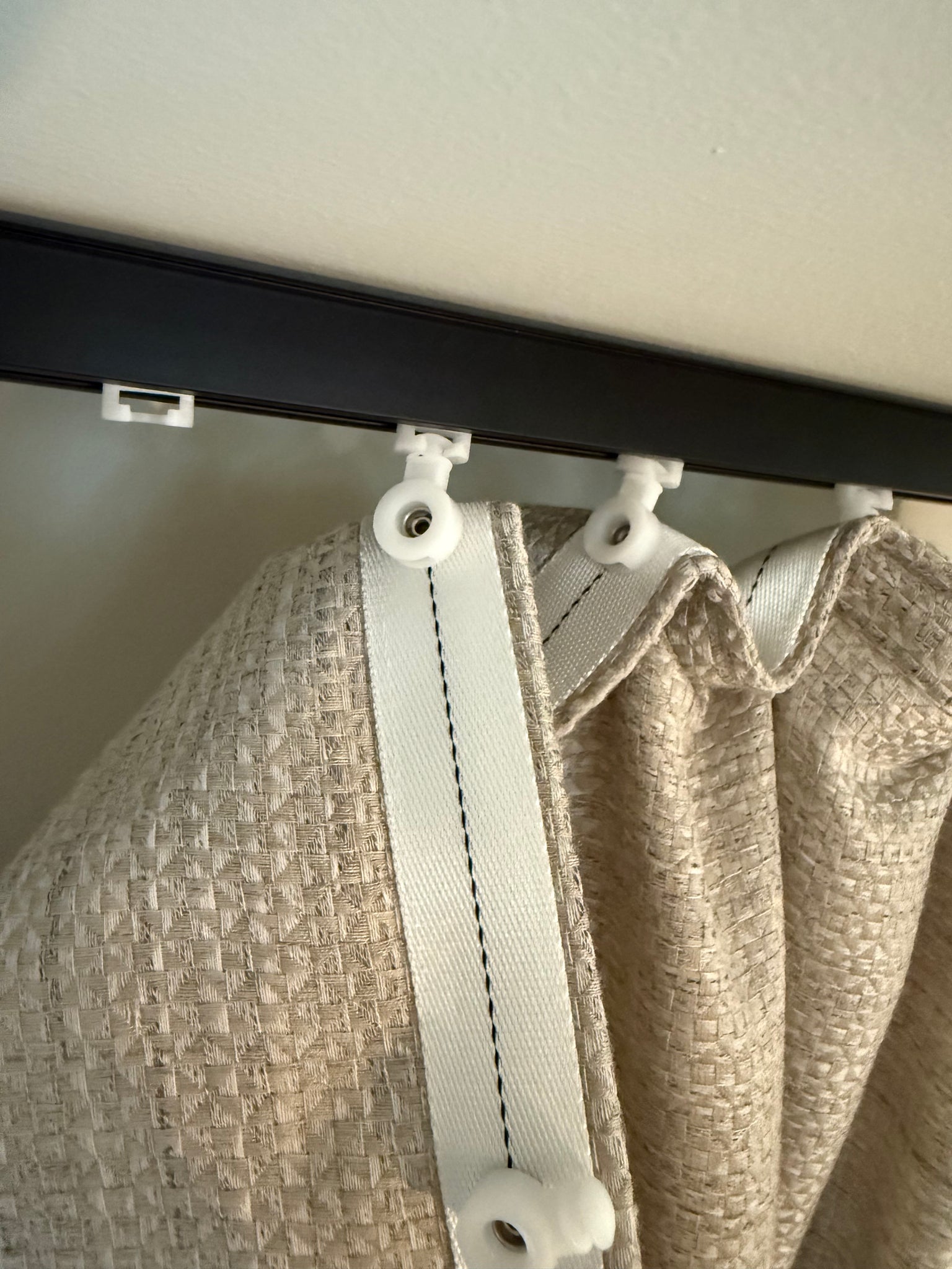 Channel Rod Slimline Channel Rods for Ripple Fold and Pleated Drapery. Modern Ripp ...