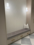 Custom-Made Velvet Bench Cushions. Canadian-Made & Designer Quality