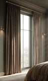 Brenta Collection – Custom Luxury Herringbone Chenille Drapery.