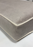 Custom-Made Velvet Bench Cushions. Canadian-Made & Designer Quality