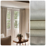 Linelle Drapery Collection. Elegant and High End drapery Made in Canada.
