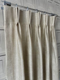 Soft Glow Viscose Drapery "Shima" Collection. Luxury Shimmering Viscose Curtains. Custom Boho Shiny Window Drapes.