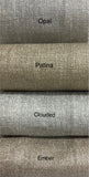 Soft Glow Viscose Drapery "Shima" Collection. Luxury Shimmering Viscose Curtains. Custom Boho Shiny Window Drapes.