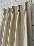 Soft Glow Viscose Drapery "Shima" Collection. Luxury Shimmering Viscose Curtains. Custom Boho Shiny Window Drapes.