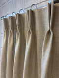 Soft Glow Viscose Drapery "Shima" Collection. Luxury Shimmering Viscose Curtains. Custom Boho Shiny Window Drapes.