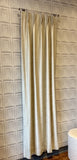 Soft Glow Viscose Drapery "Shima" Collection. Luxury Shimmering Viscose Curtains. Custom Boho Shiny Window Drapes.