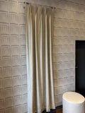 Soft Glow Viscose Drapery "Shima" Collection. Luxury Shimmering Viscose Curtains. Custom Boho Shiny Window Drapes.