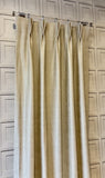 Soft Glow Viscose Drapery "Shima" Collection. Luxury Shimmering Viscose Curtains. Custom Boho Shiny Window Drapes.