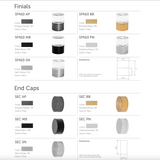 Motorized curtain tracks Powered by Somfy for draperies up to 99lbs. Designer channel rod styles for Pinch Pleat and Ripple Fold Curtains.