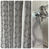 Honeycomb Designer Sheer Drapery panels.