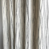 ArtsThread Designer Cotton Striped Print Drapery Panels.