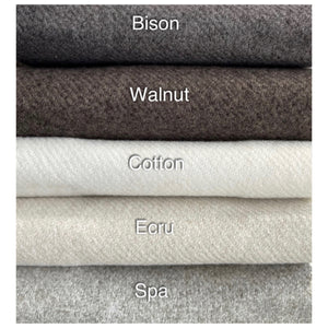 Suited Brushed Wool Fabric Samples