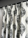 Dock HF Designer Curated Cotton Print Drapery Panels